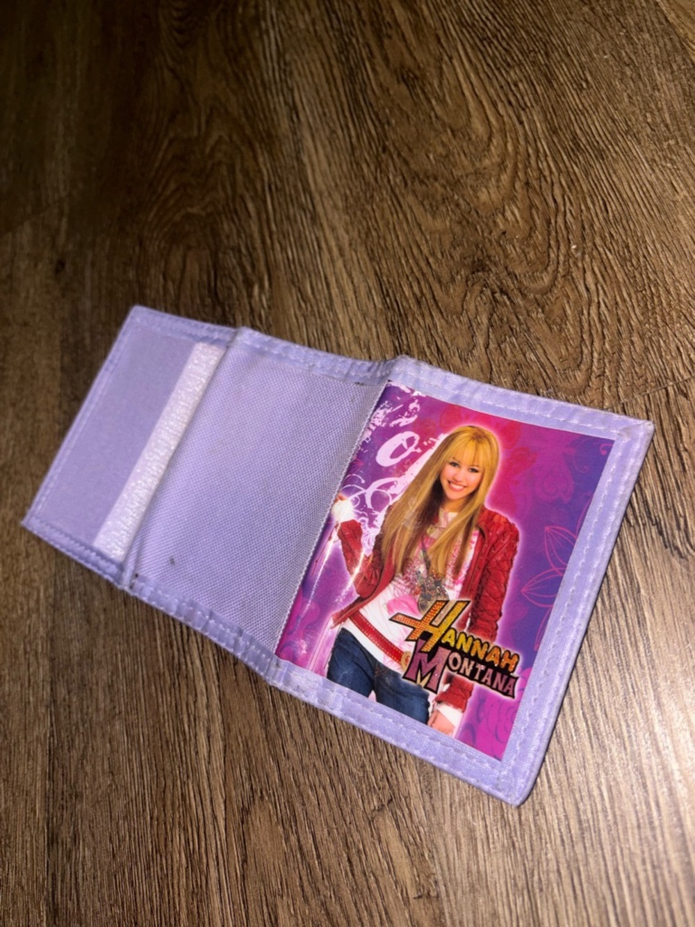 Hannah Montana Purple Trifold Wallet